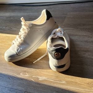 Tory Burch Howell Court Sneaker White / Navy